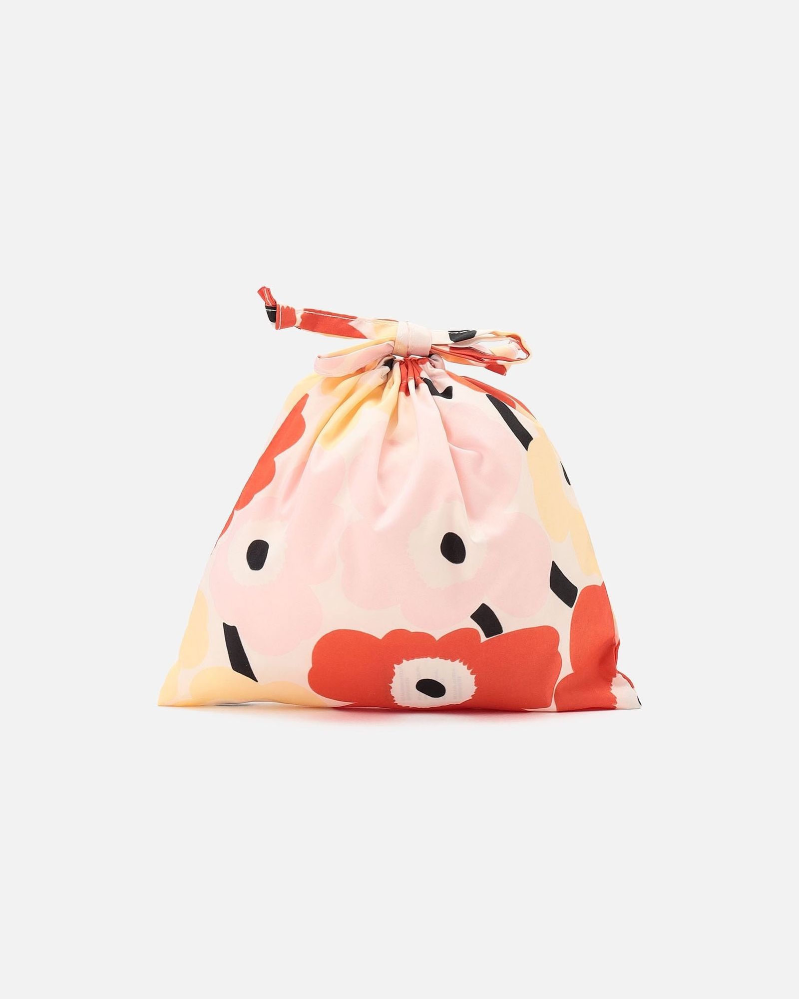 【日本限定】Mini Unikko All Purpose Bag / 巾着ポーチ / オレンジ