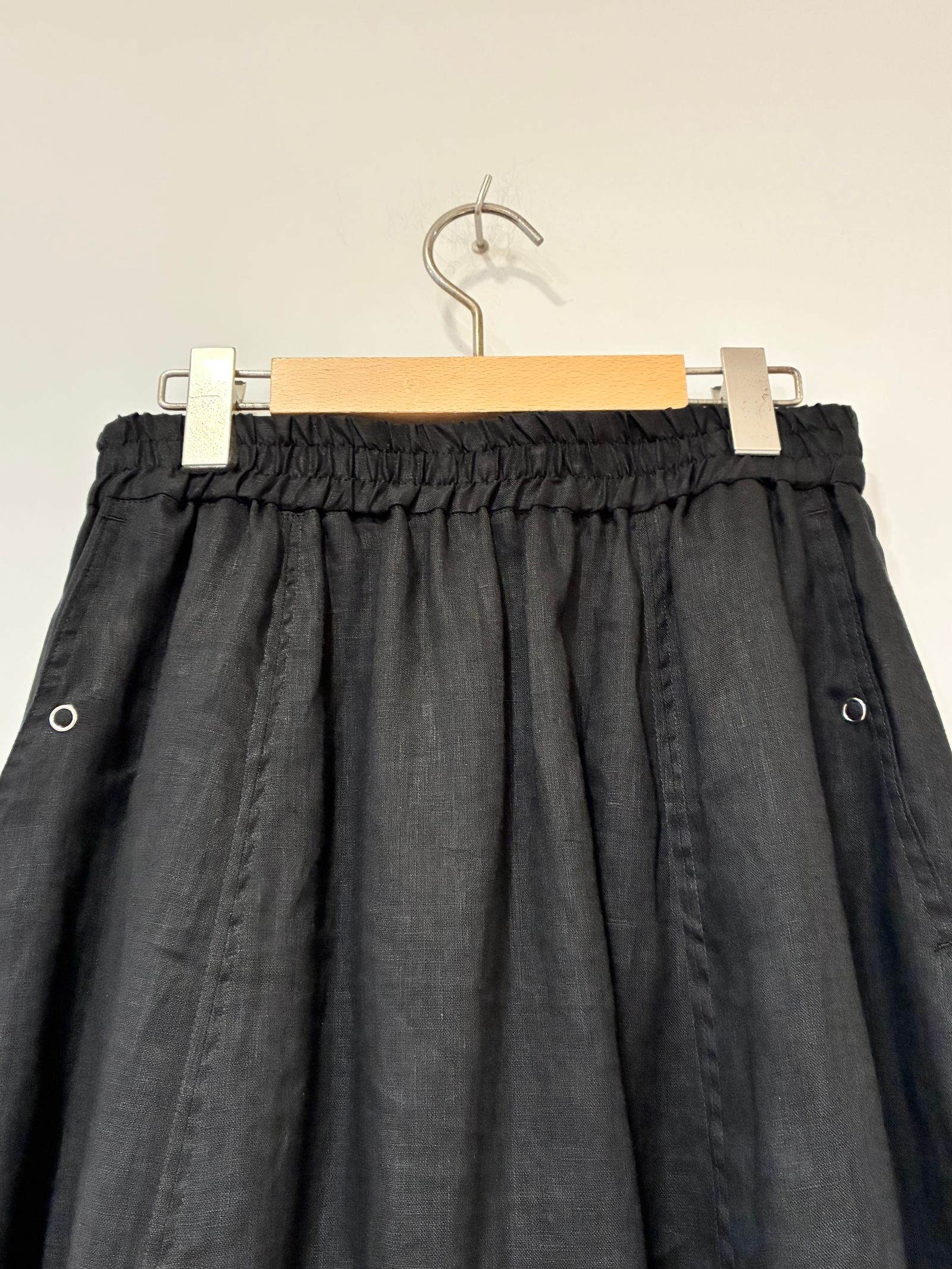 oblada - LINEN BALLOON SKIRT / リネンフレアスカート