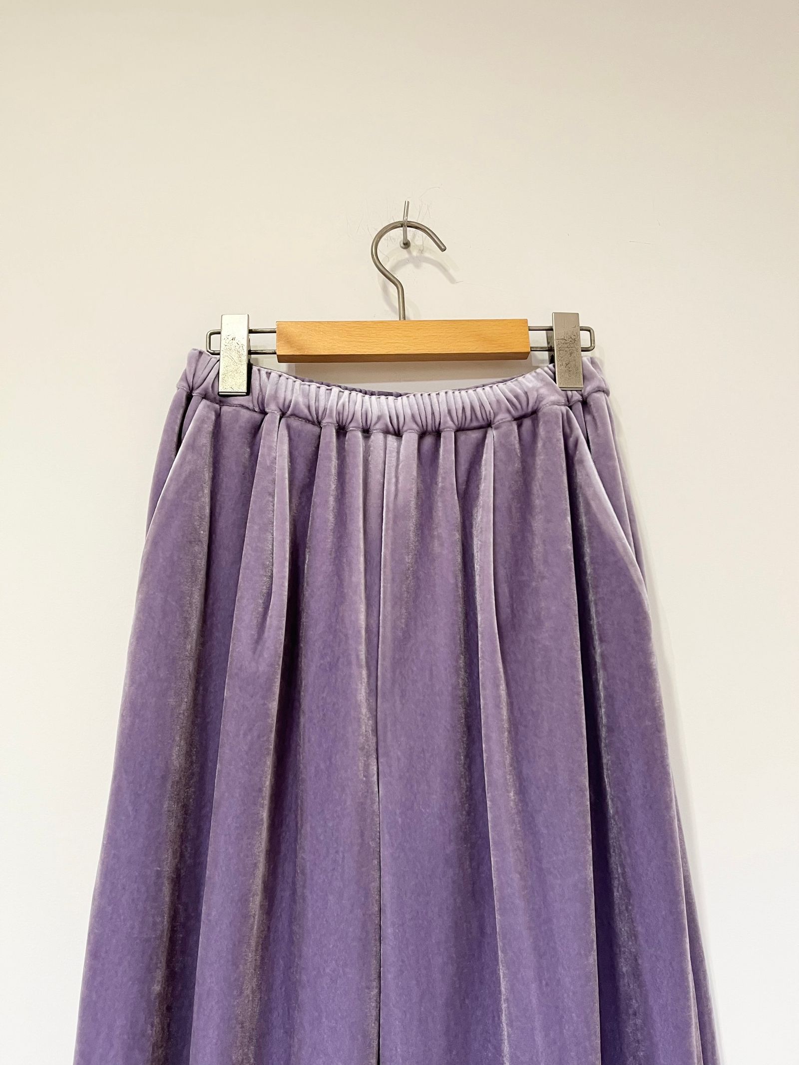 Chantique Velour Pants / ベロアパンツ / パープル