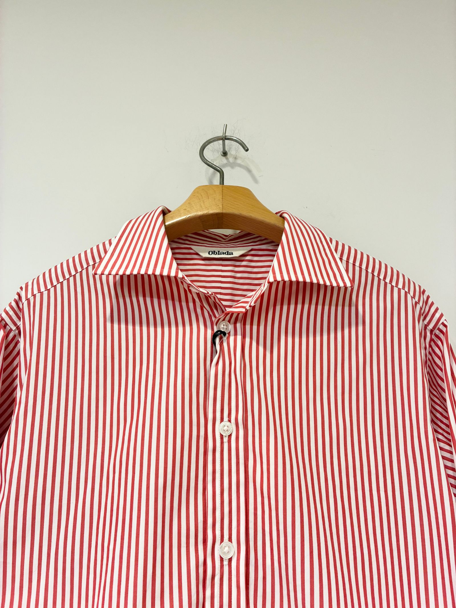 JERMYN SHIRT / ジャーミンシャツ / ストライプ / レッド / ホワイト