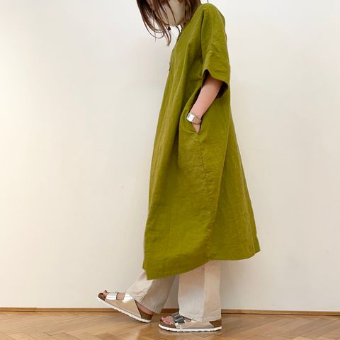 D.M.G.のさらっとした2wayリネンワンピース