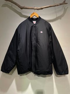 MEN'S INSULATION BOMBER JACKET / 中綿入りジャケット / ブラック