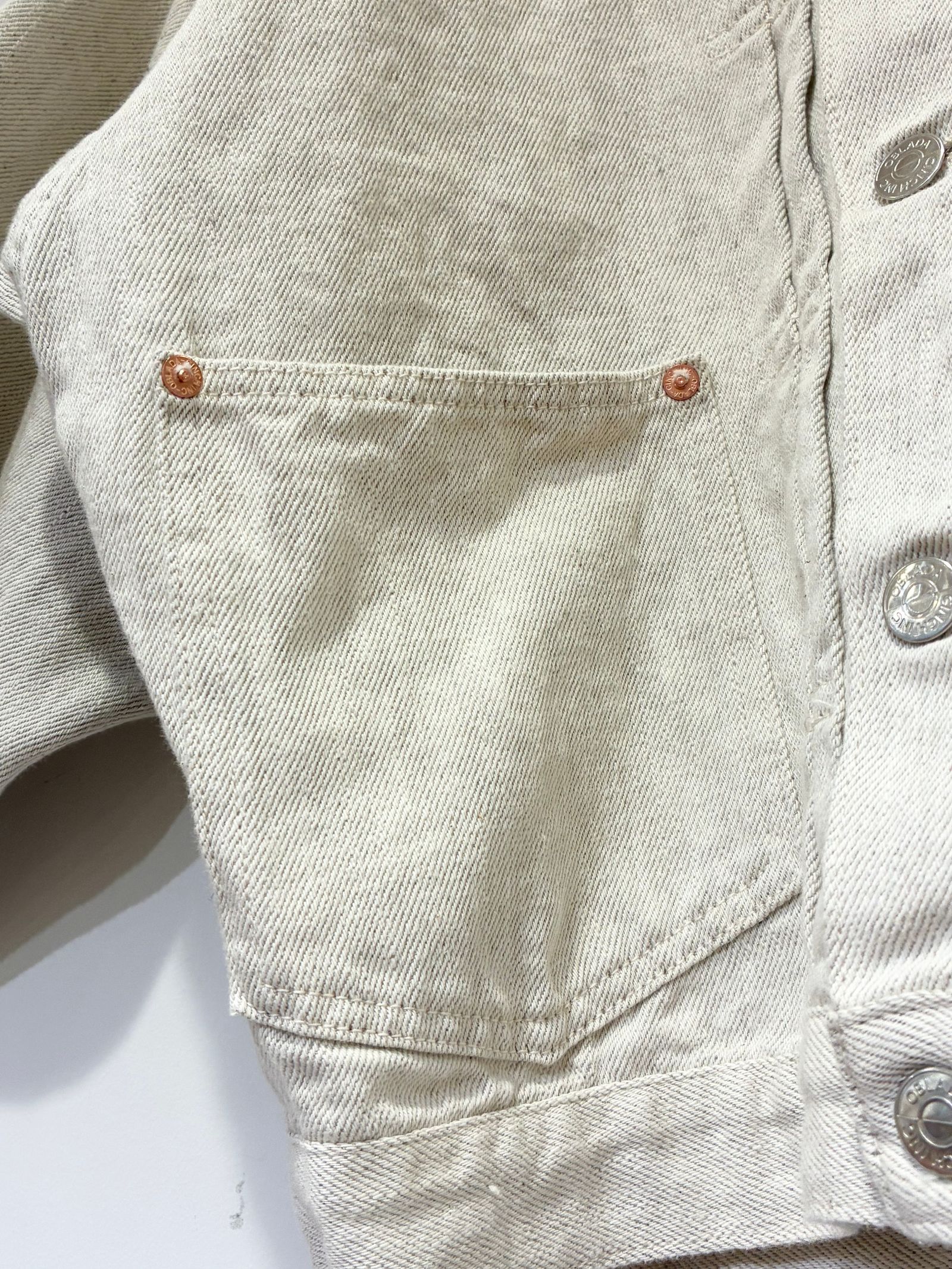 1936 HEMP DENIM JACKET / ヘンプデニムジャケット / アイボリー