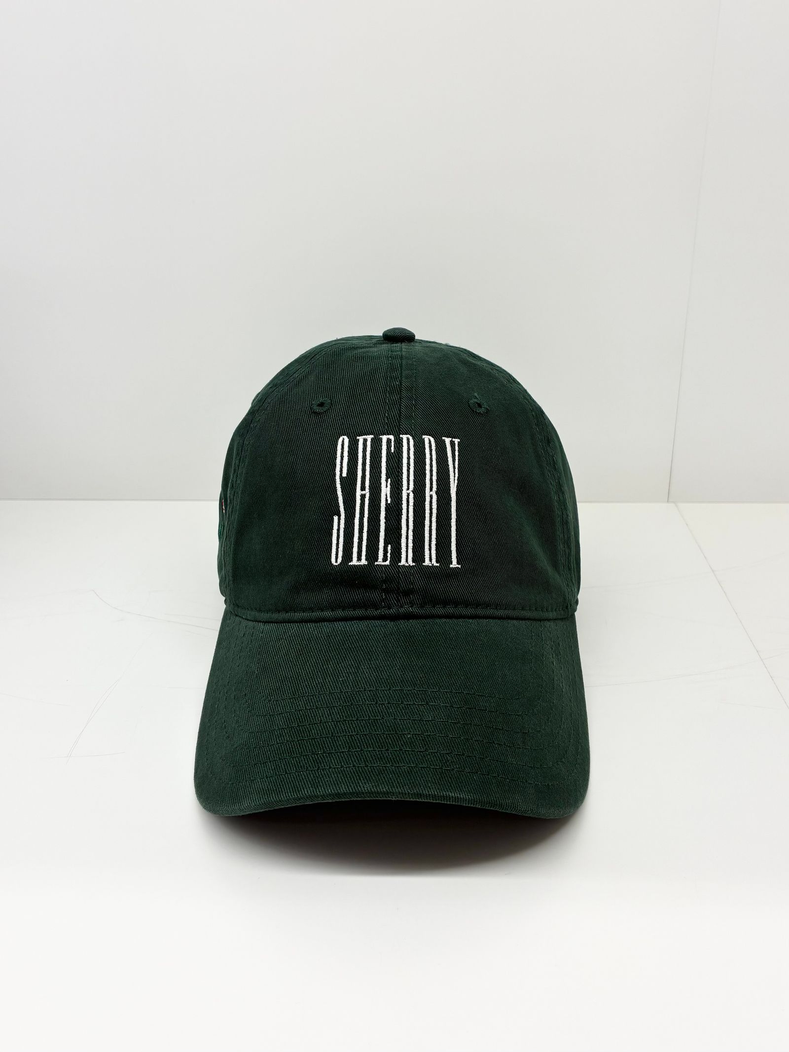 Sherry Rose Cap / 刺繍ロゴキャップ / グリーン