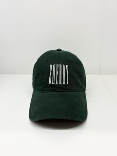 Sherry Rose Cap / 刺繍ロゴキャップ / グリーン