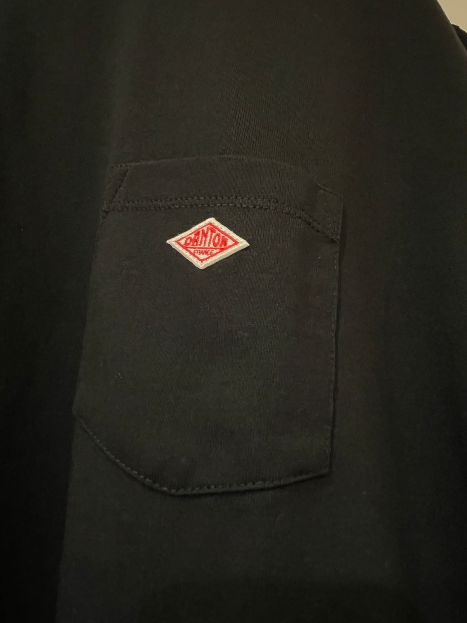 WOMEN'S SHORT SLEEVE POCKET T-SHIRT PLAIN / 半袖ポケットTシャツ / ブラック