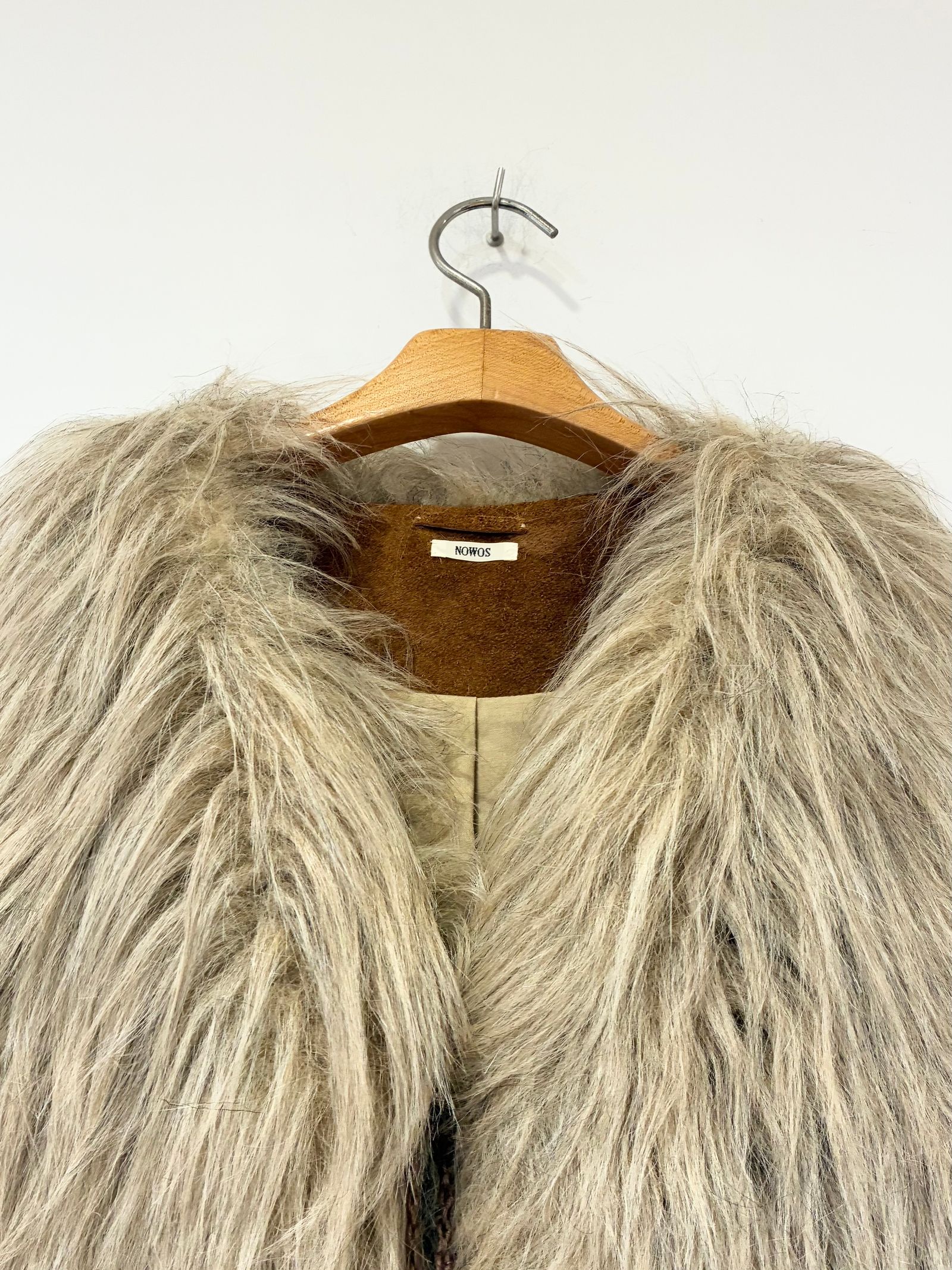 【ラスト1点】Fur Vest / ファーベスト / ベージュ