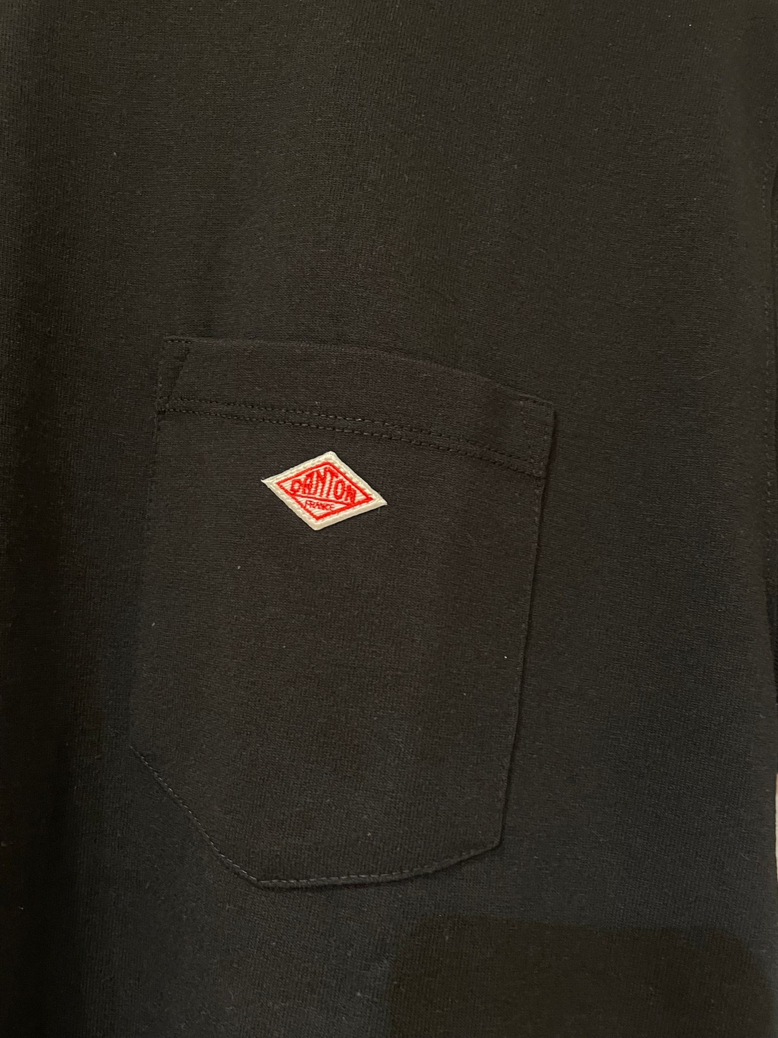 MEN'S SHORT SLEEVE POCKET T-SHIRT PLAIN / 半袖ポケットTシャツ / ブラック