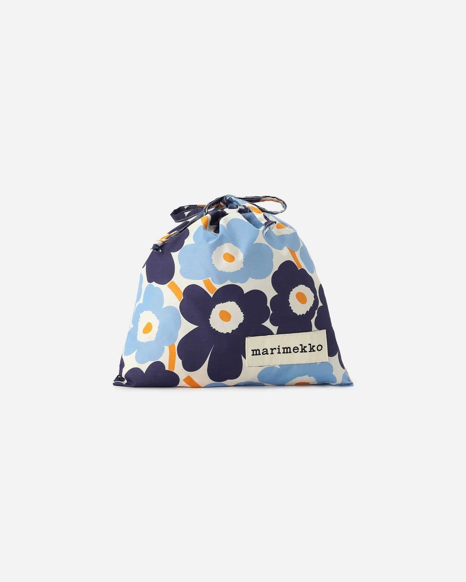 【アジア限定】Mini Unikko All Purpose Bag / ウニッコ巾着ポーチ / ブルー