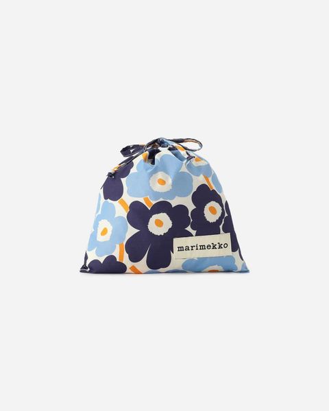 【アジア限定】Mini Unikko All Purpose Bag / ウニッコ巾着ポーチ / ブルー