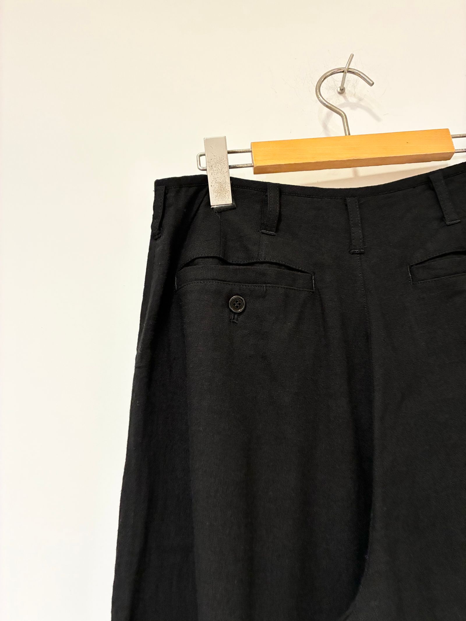 Two Tuck Pants / タックワイドパンツ / ブラック