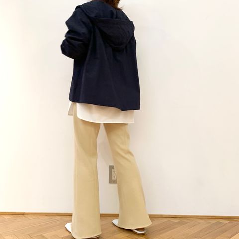 さっと羽織れるストレスフリーなD.M.G.のマリンパーカー