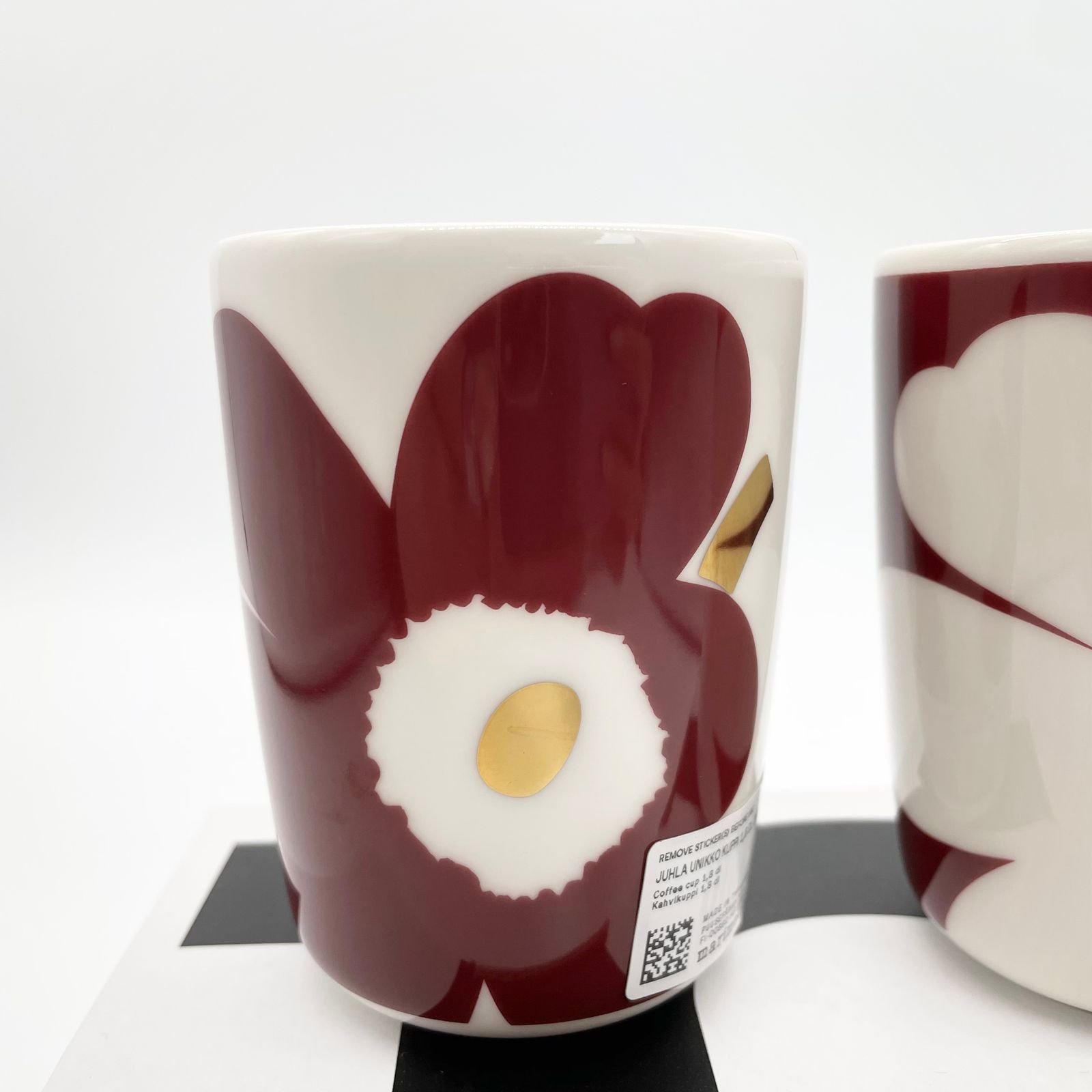 日本限定 Juhla Unikko カップセット(ハンドルなし)