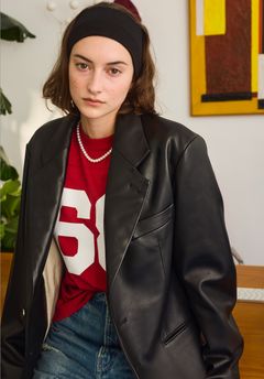 FOOTBALL TEE / ナンバリングプリントTシャツ / レッド