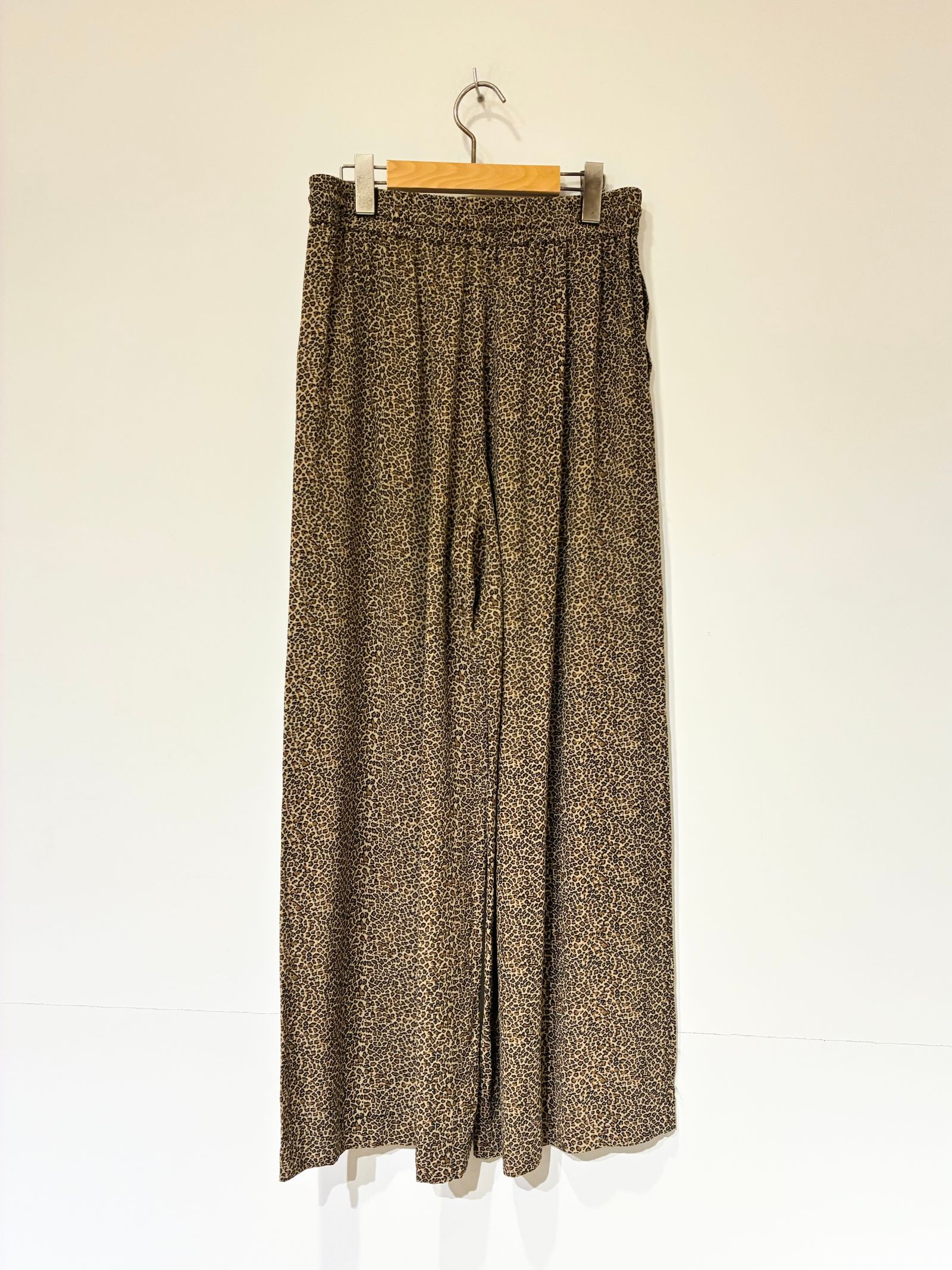 Leopard Pants / レオパードプリントパンツ / ブラウン