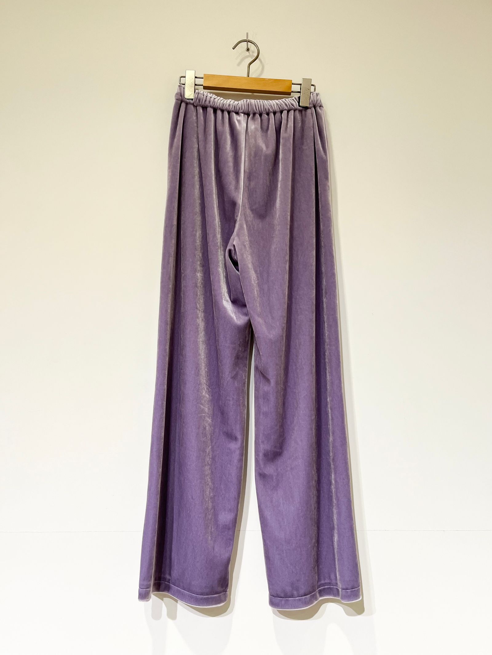 Chantique Velour Pants / ベロアパンツ / パープル
