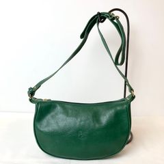 オールレザー半月ショルダーバッグ