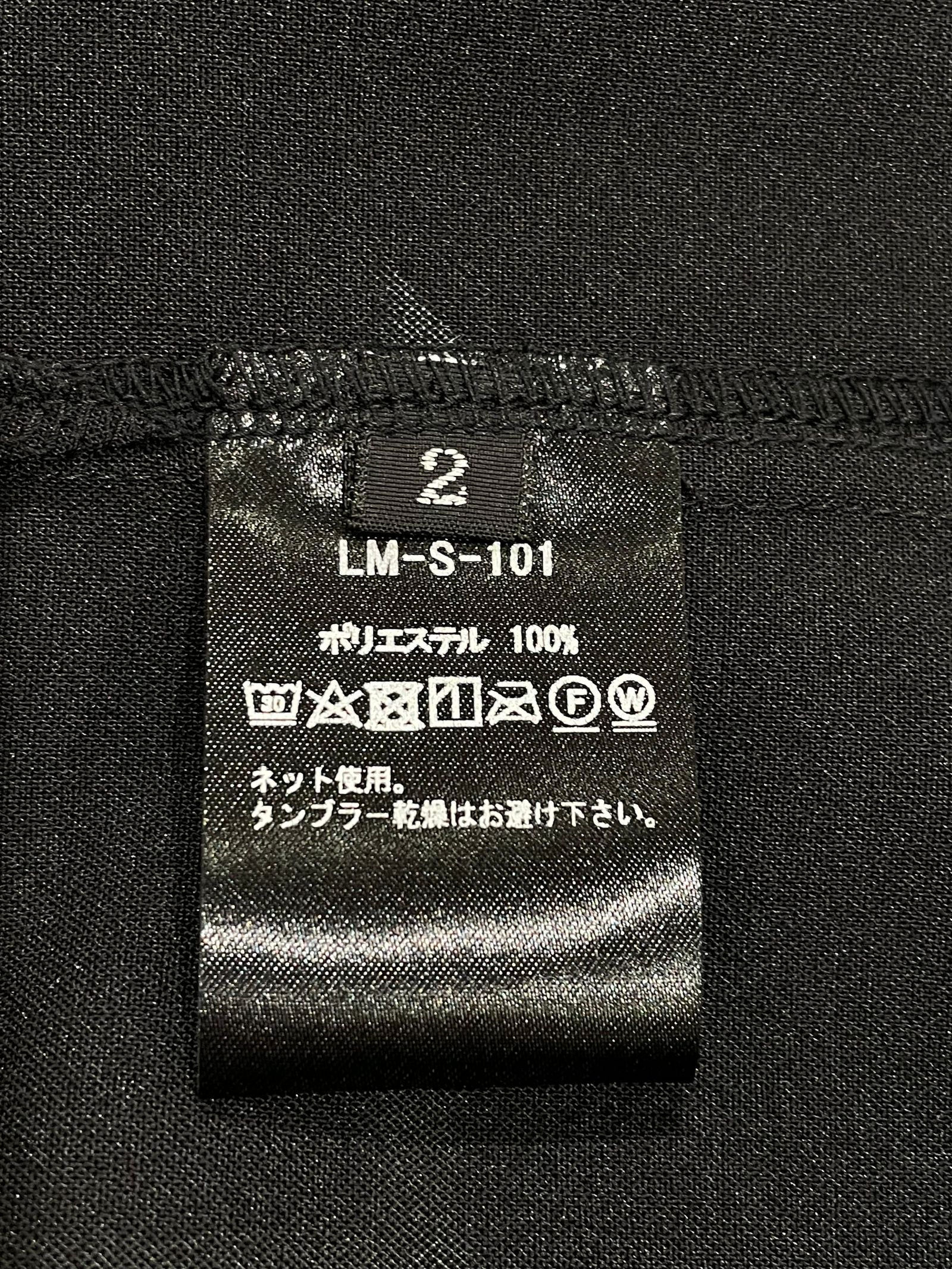 Skipper Shari Shirts / スキッパーシャツ / ブラック