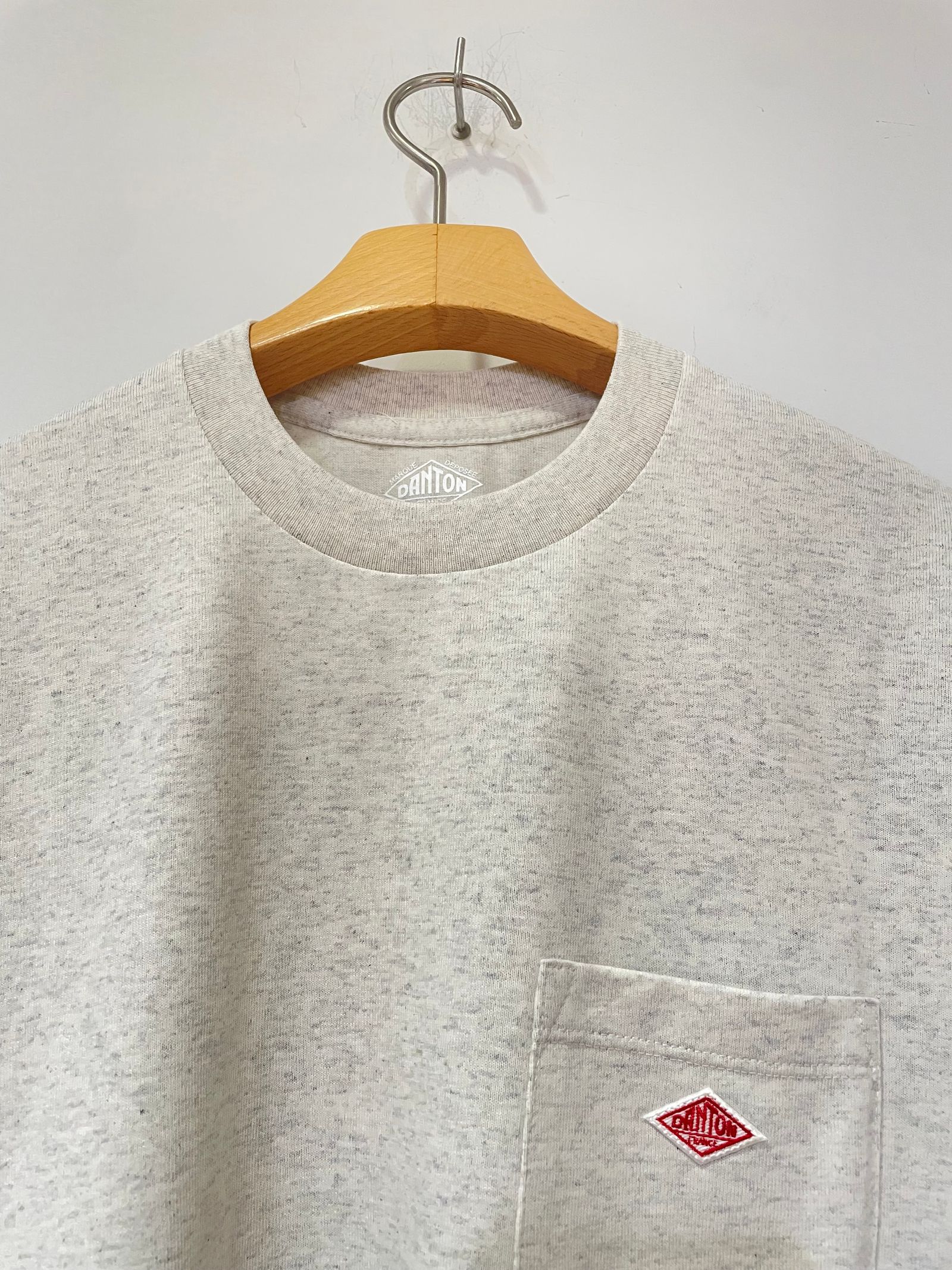 WOMEN'S SHORT SLEEVE POCKET T-SHIRT PLAIN / 半袖ポケットTシャツ / アイボリー