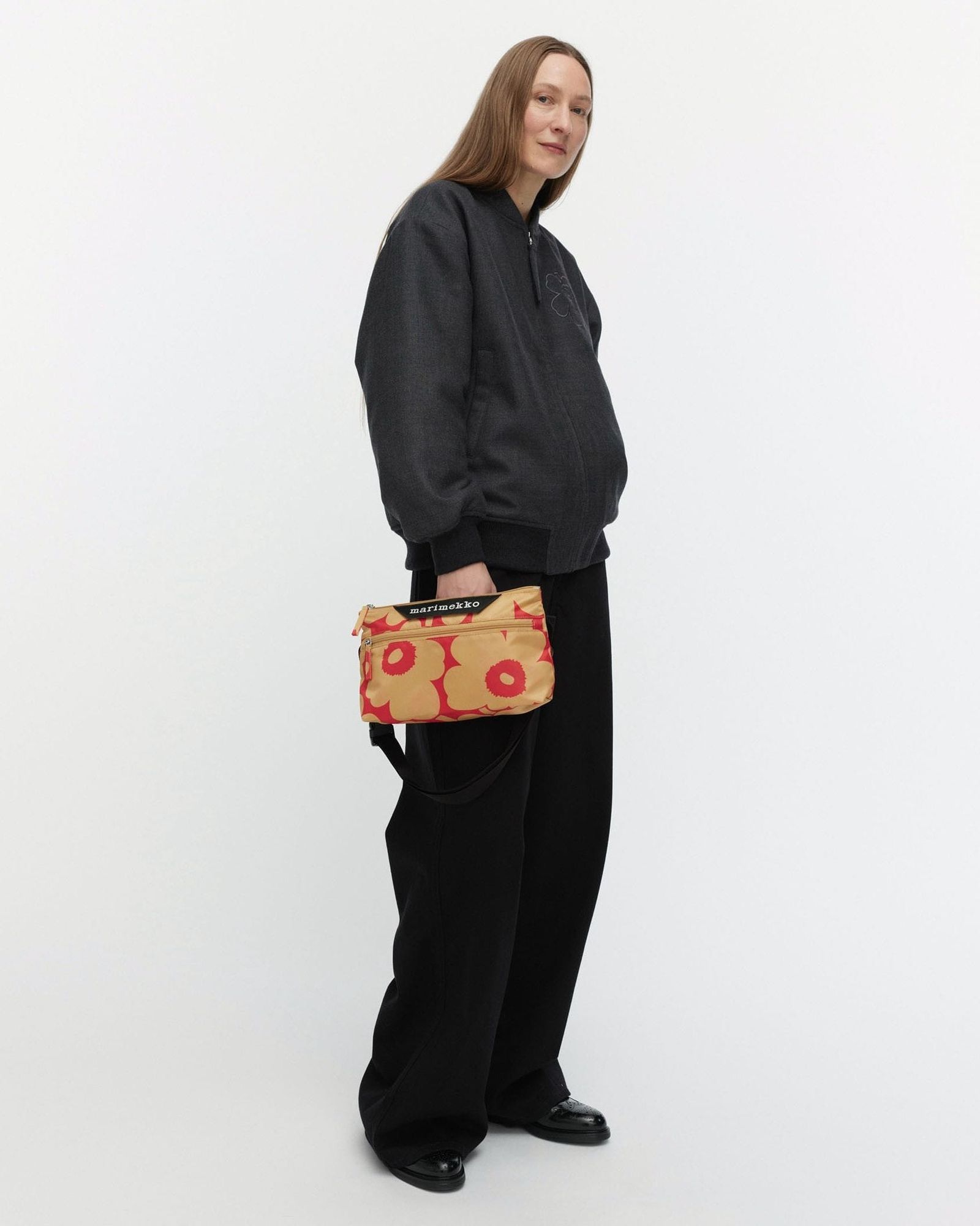 Neat Crossbody Unikko S / ウニッコショルダーバッグ / レッド / ベージュ