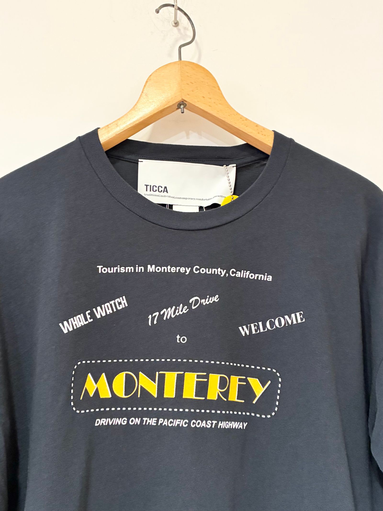 【ラスト1点】MONTEREYTシャツ / ロゴプリントTシャツ / ネイビー