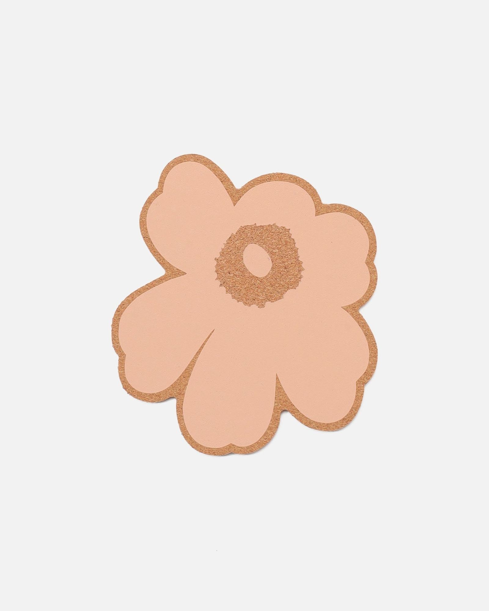 Unikko コルクコースター 12cm 4個セット / グリーン / ピンク / ブラック / ホワイト