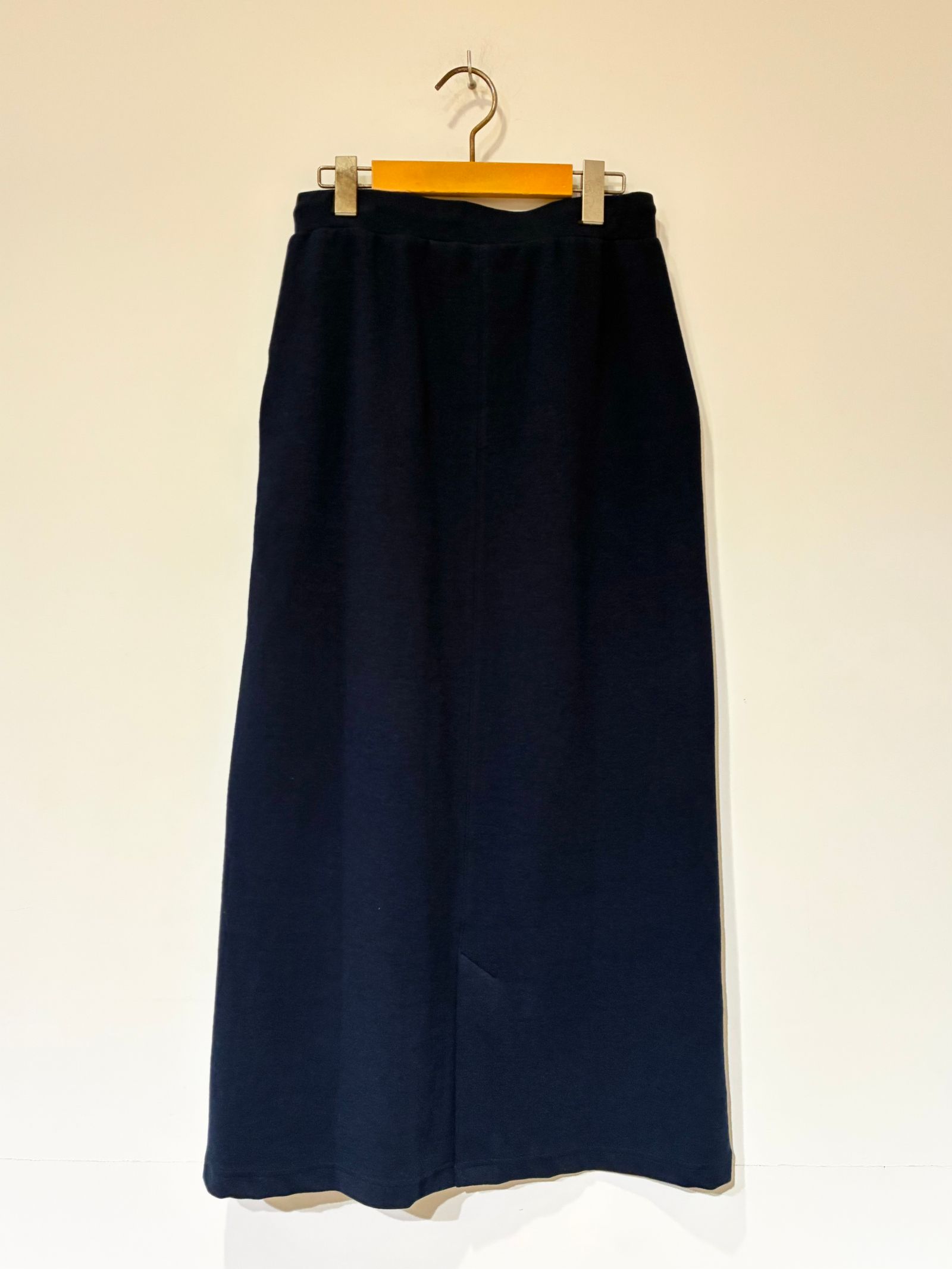 ストレッチポンチ スカート / ジャージータイトスカート / ネイビー