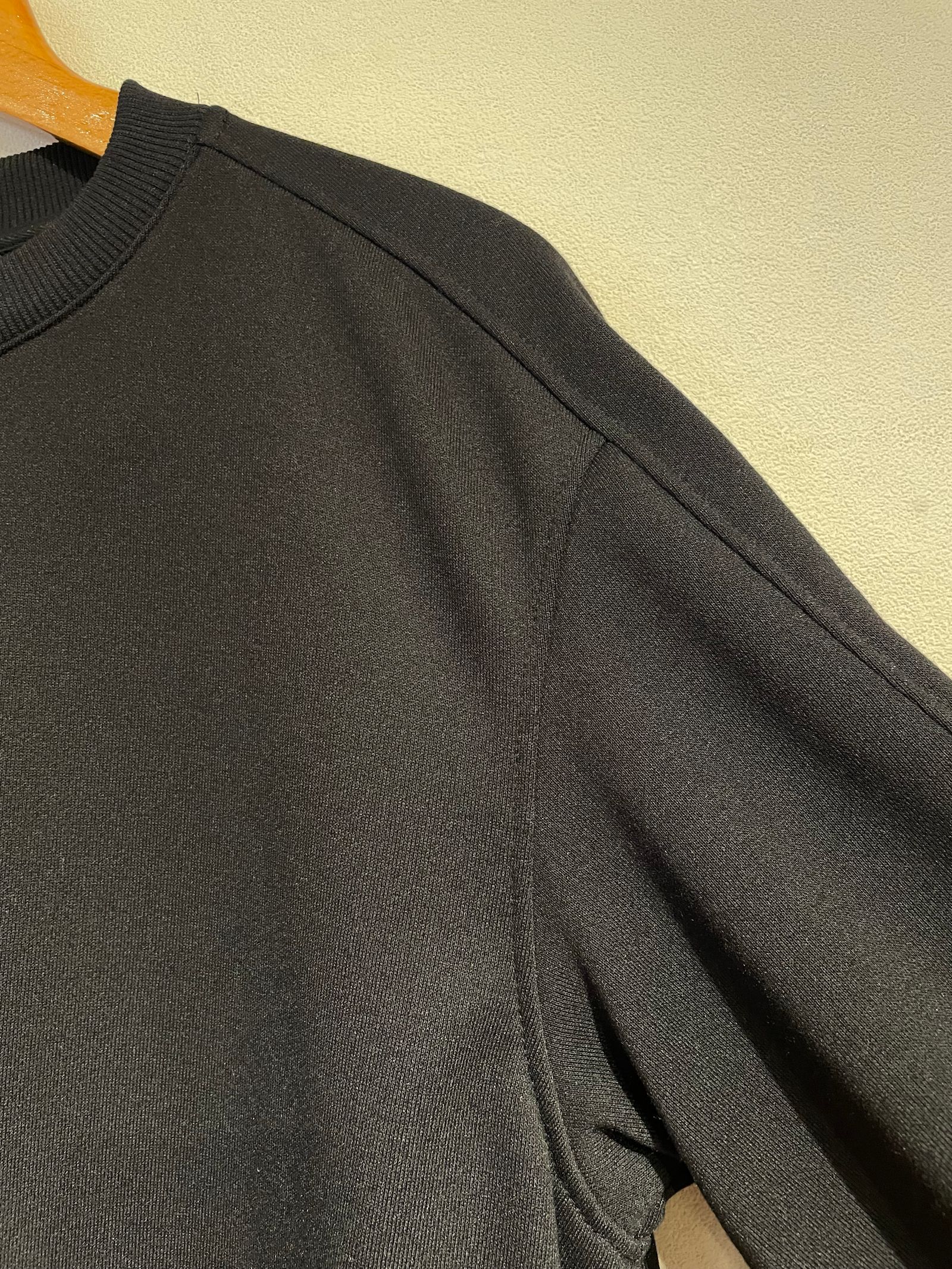 STITCH WORK LIGHT SWEAT / スウェット / ブラック