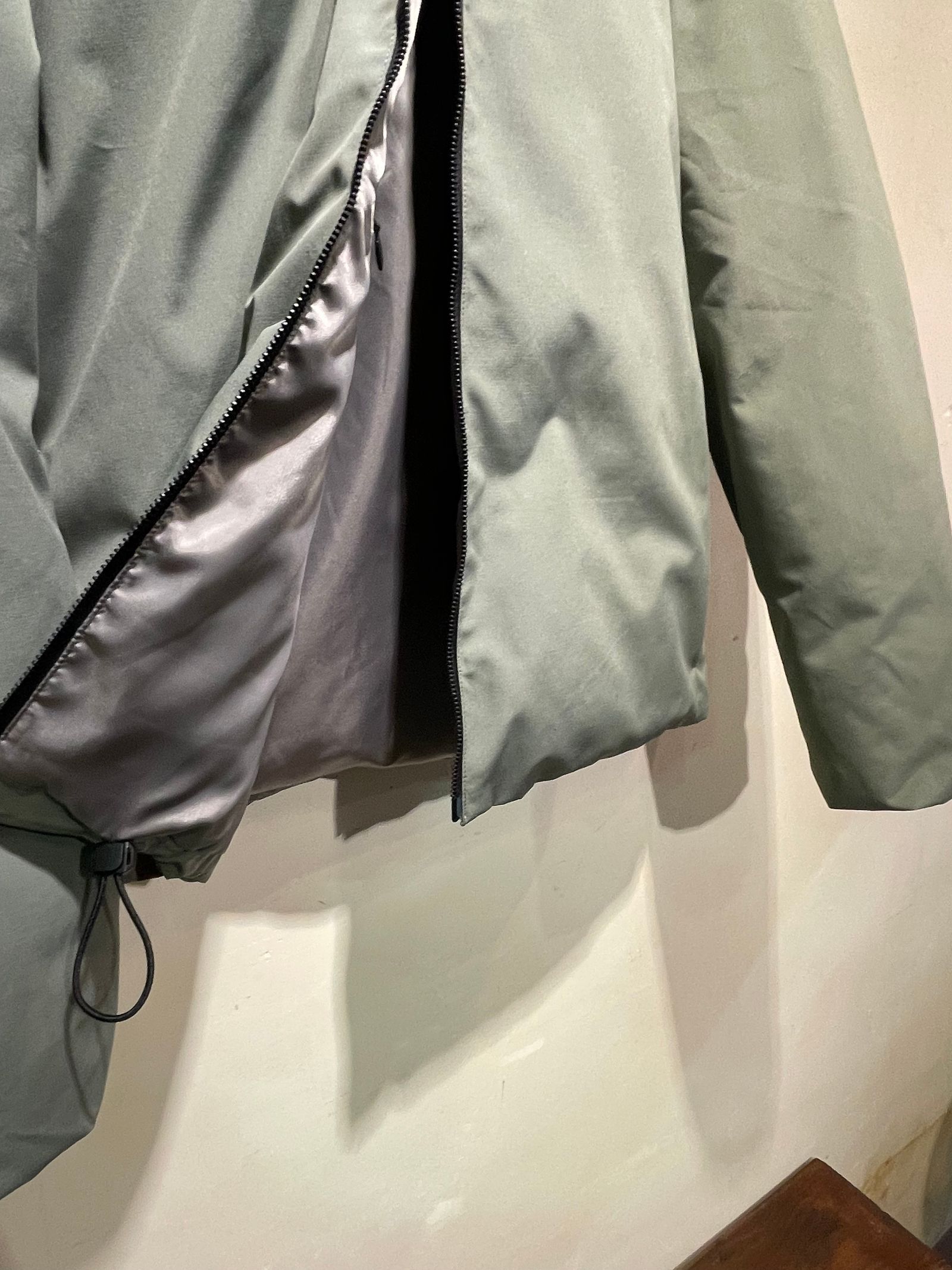 WEATHER CLOTH DOWN BLOUSON / ダウンブルゾン / グリーン