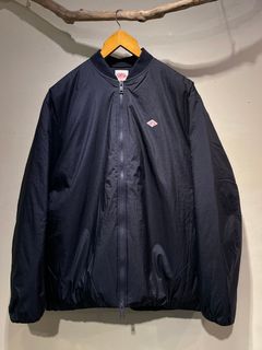 MEN'S INSULATION BOMBER JACKET / 中綿入りジャケット / ネイビー