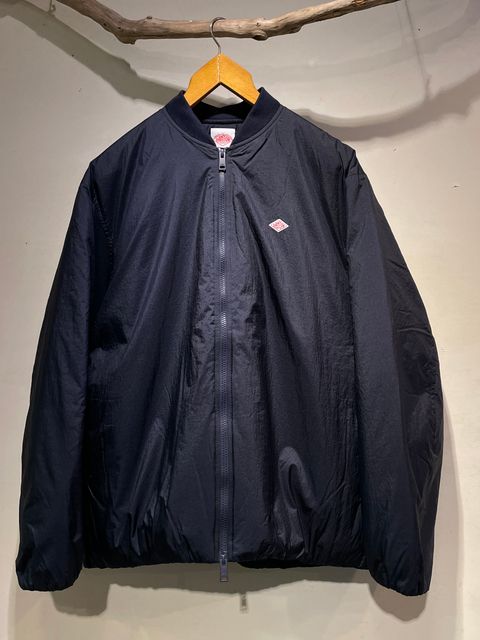 MEN'S INSULATION BOMBER JACKET / 中綿入りジャケット / ネイビー