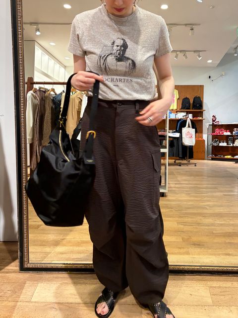 ソクラテスプリントTシャツでobladaコーデ