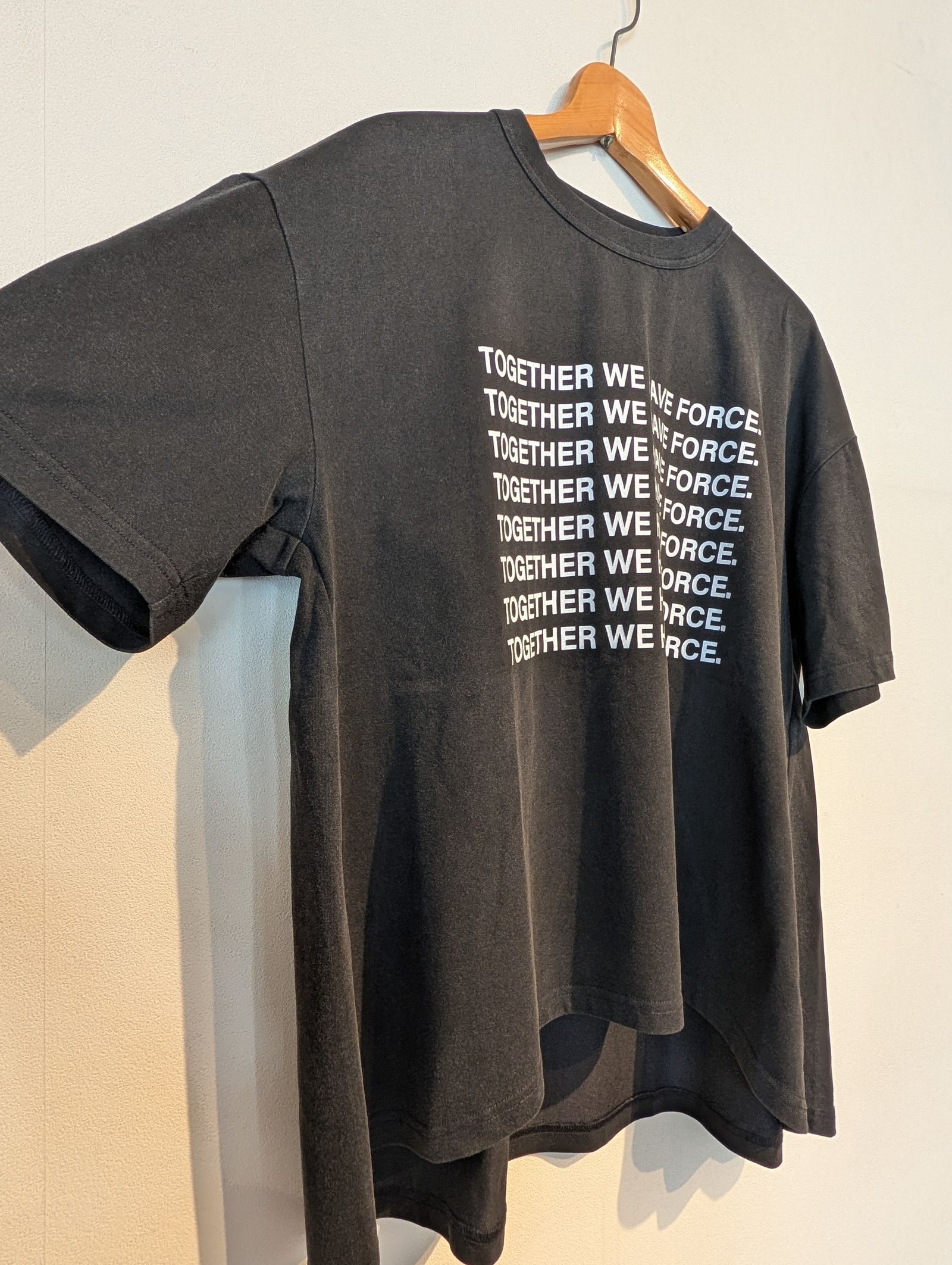 TOGETHER logo-TEE / ロゴTシャツ / ブラック