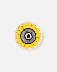 【限定商品】Kestit / 花柄 / プレート / 大皿 / イエロー