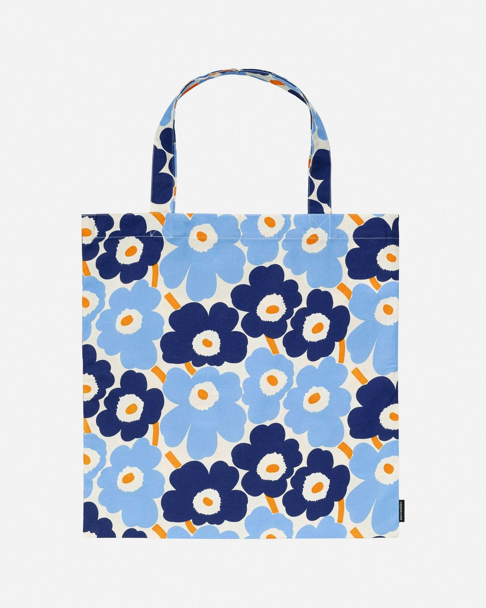 【アジア限定】Mini Unikko / トートバッグ / ウニッコファブリックバッグ / ブルー