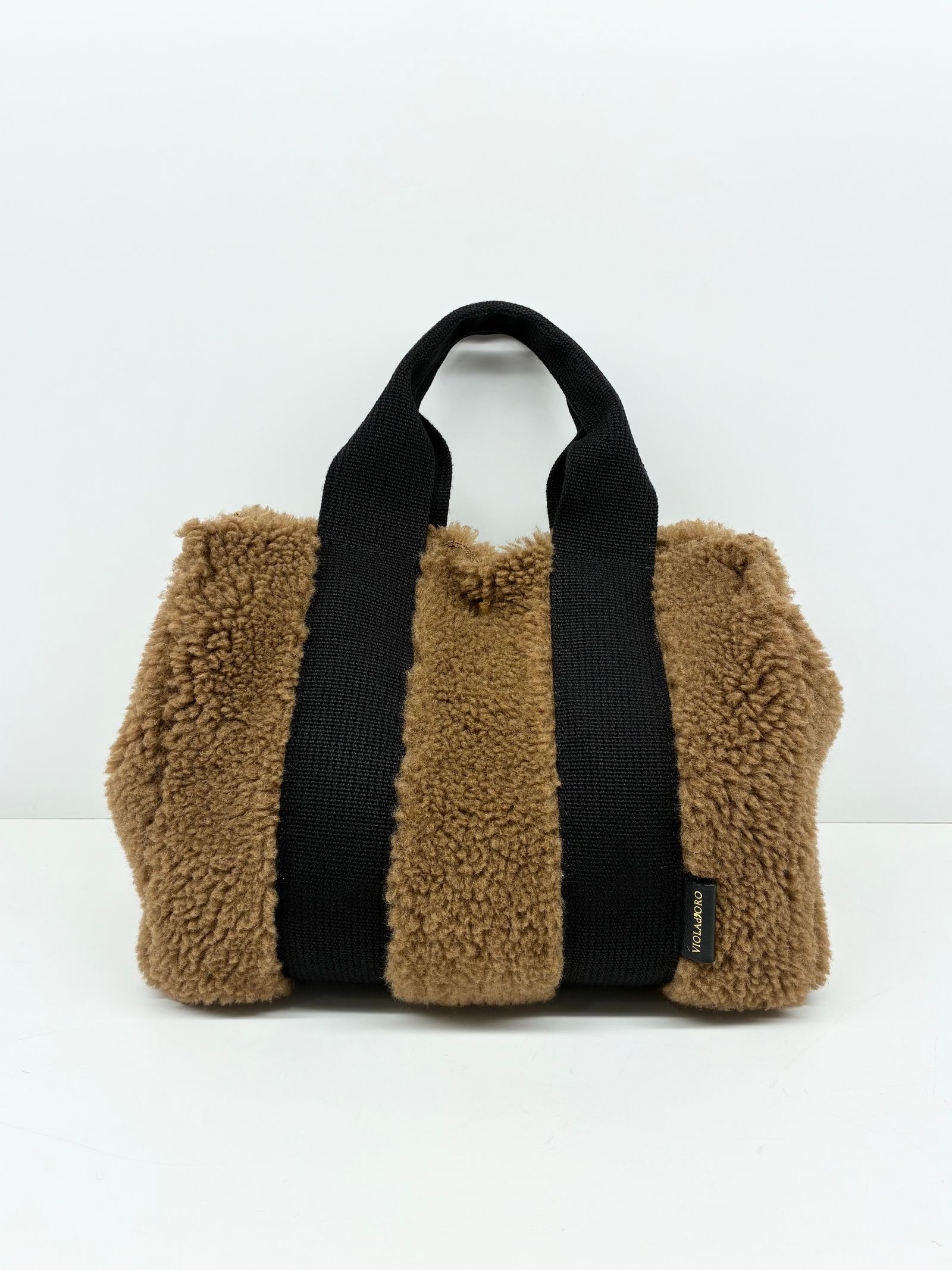 ELMO / エコムートンボアトートバッグ / ブラウン