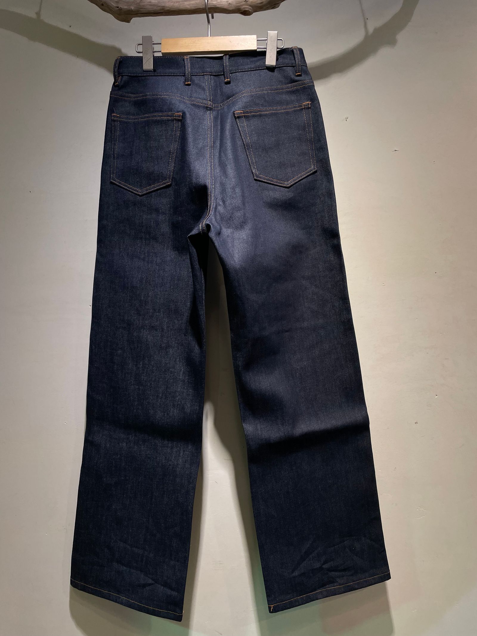 Aaron ジーンズ / ワイドデニム / インディゴ / ブルー