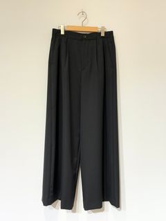 Two Tuck Pants / 2タックパンツ / ブラック