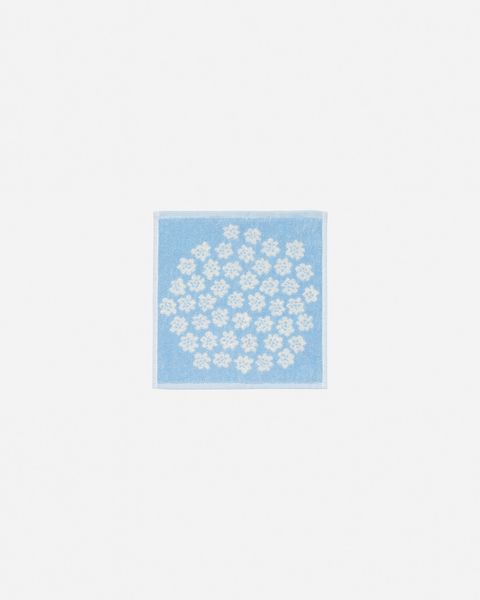 【日本限定】Puketti / ミニタオル / ハンカチ / 26×26cm / ライトブルー