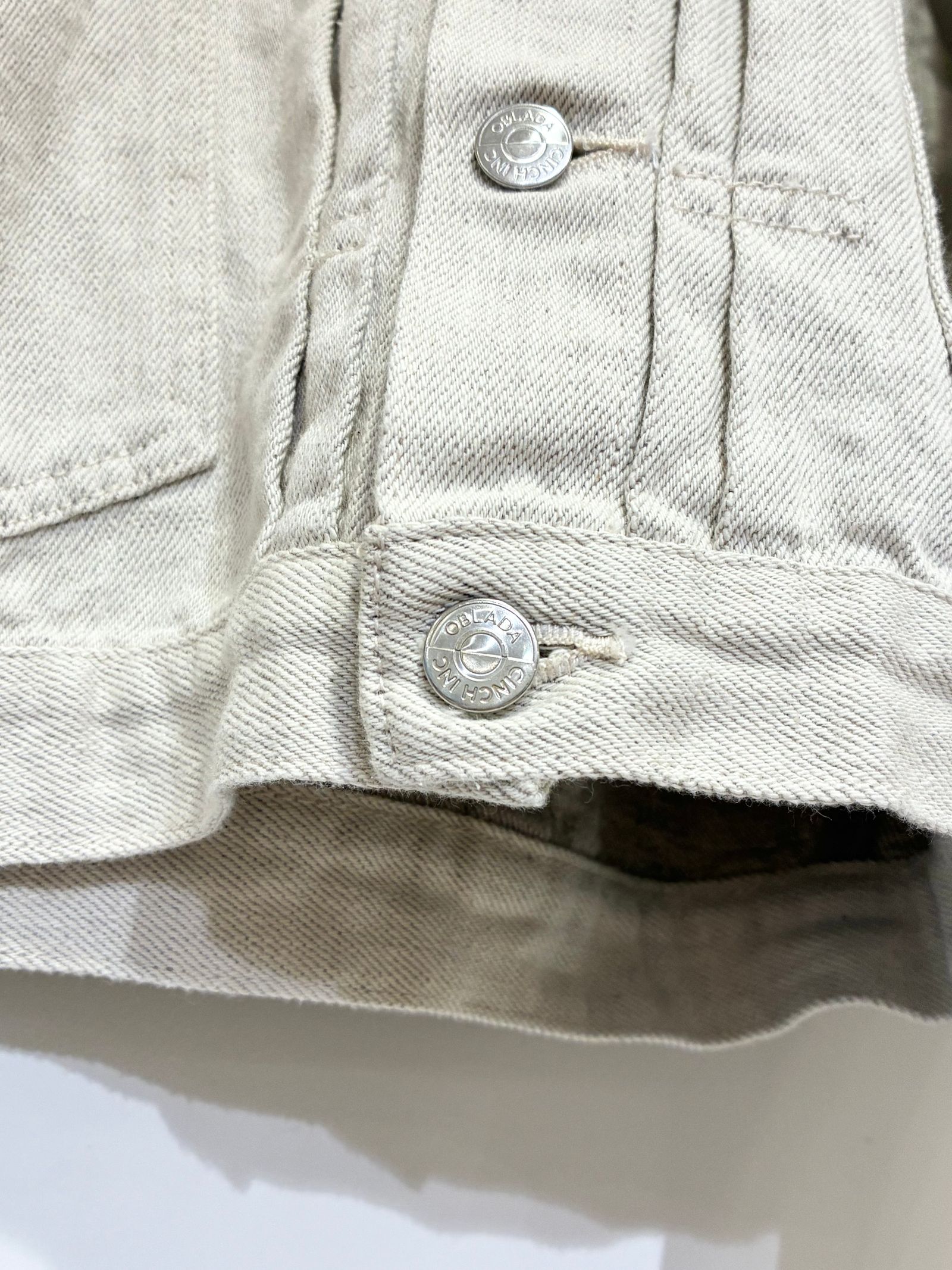 1936 HEMP DENIM JACKET / ヘンプデニムジャケット / アイボリー