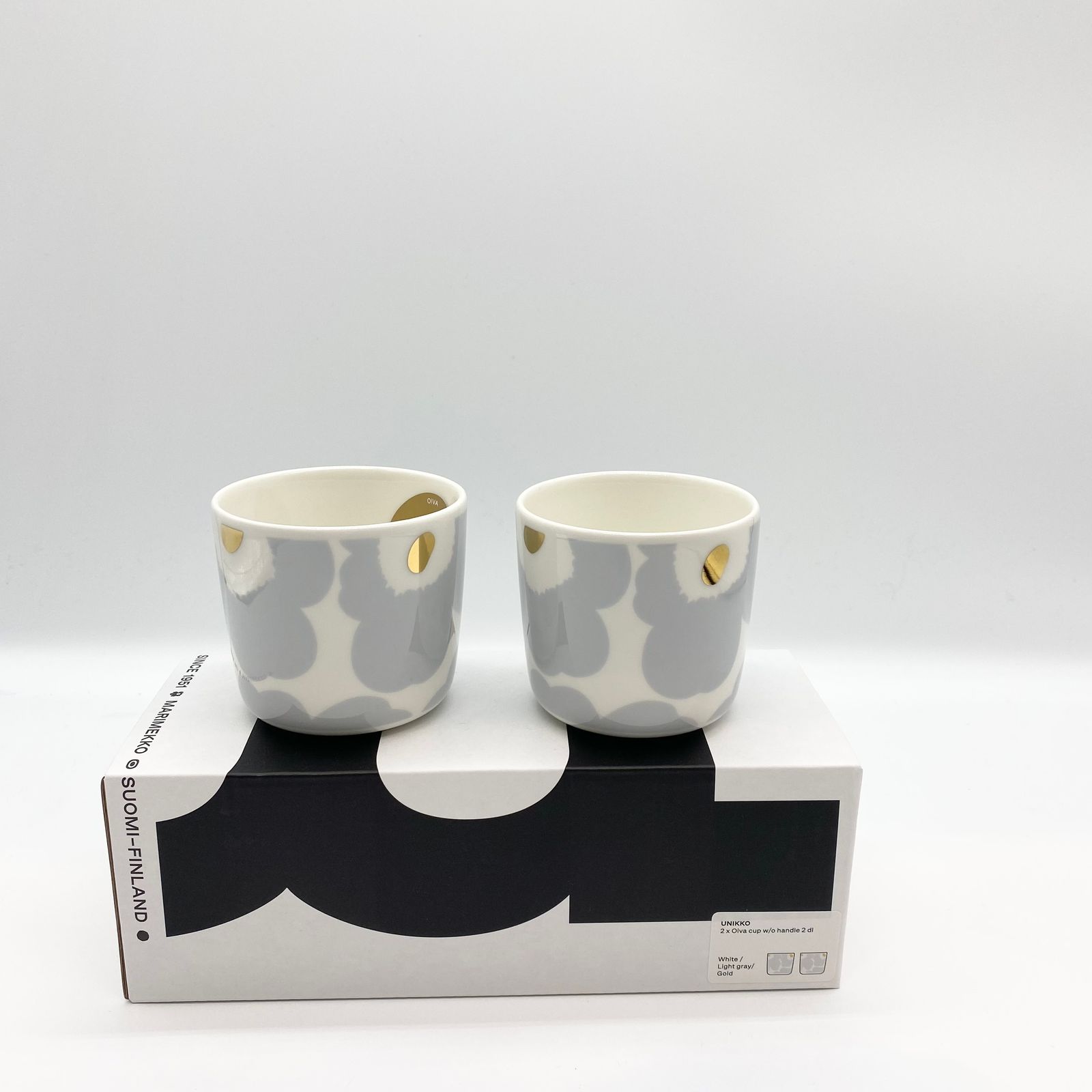 【日本限定】Unikko コーヒーカップ 2pcs