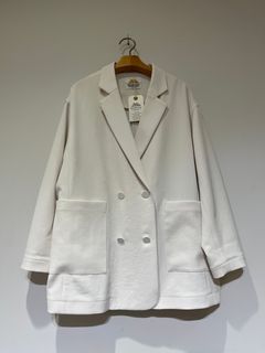 Stretch Relax 2way Cloth Jacket in Off White ジャケット greed international bed&breakfast