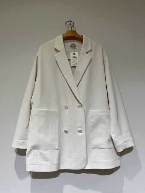 Stretch Relax 2way Cloth Jacket in Off White ジャケット greed international bed&breakfast