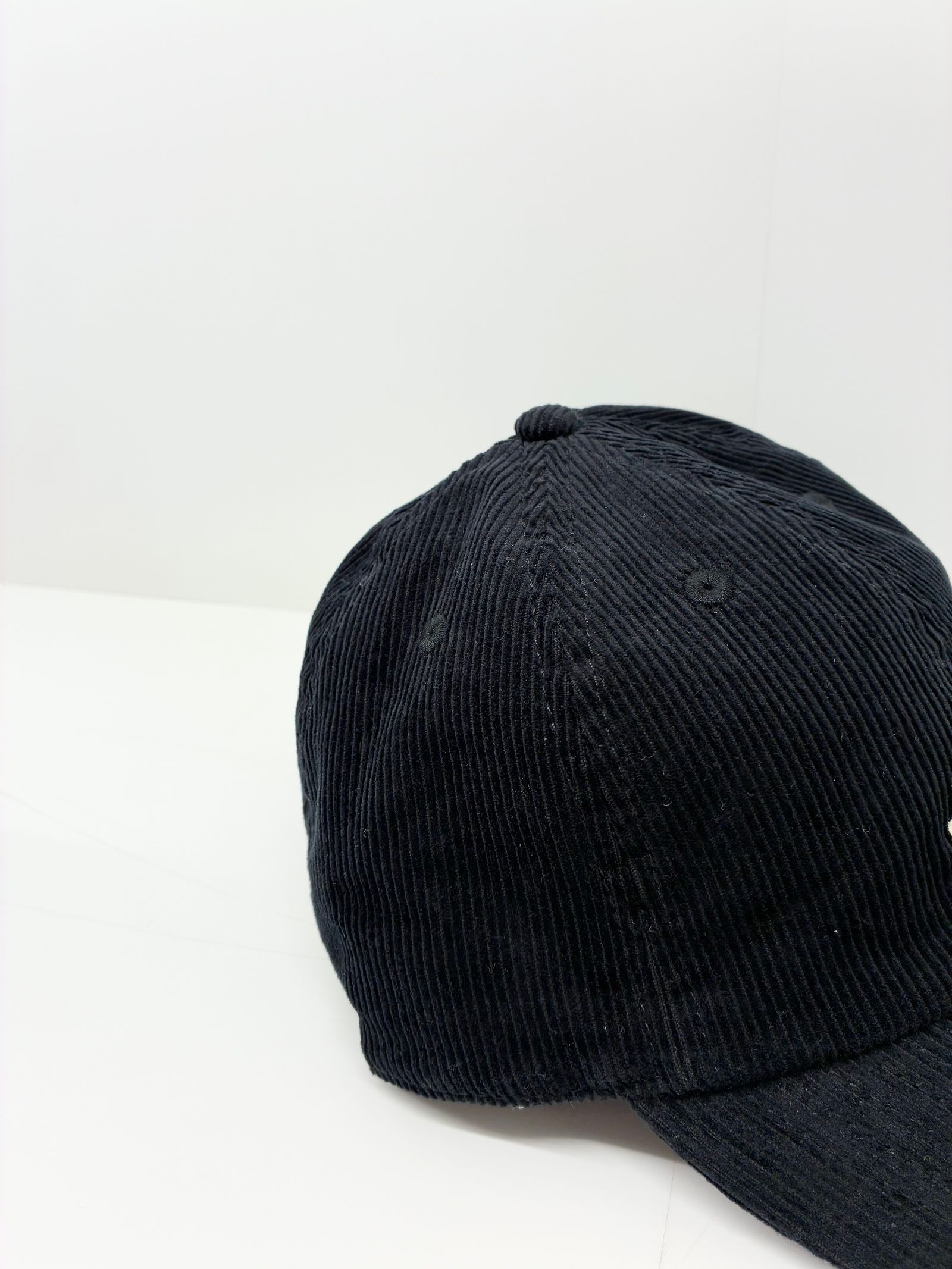 【ラスト1点】CORDUROY CAP / コーデュロイキャップ / ブラック