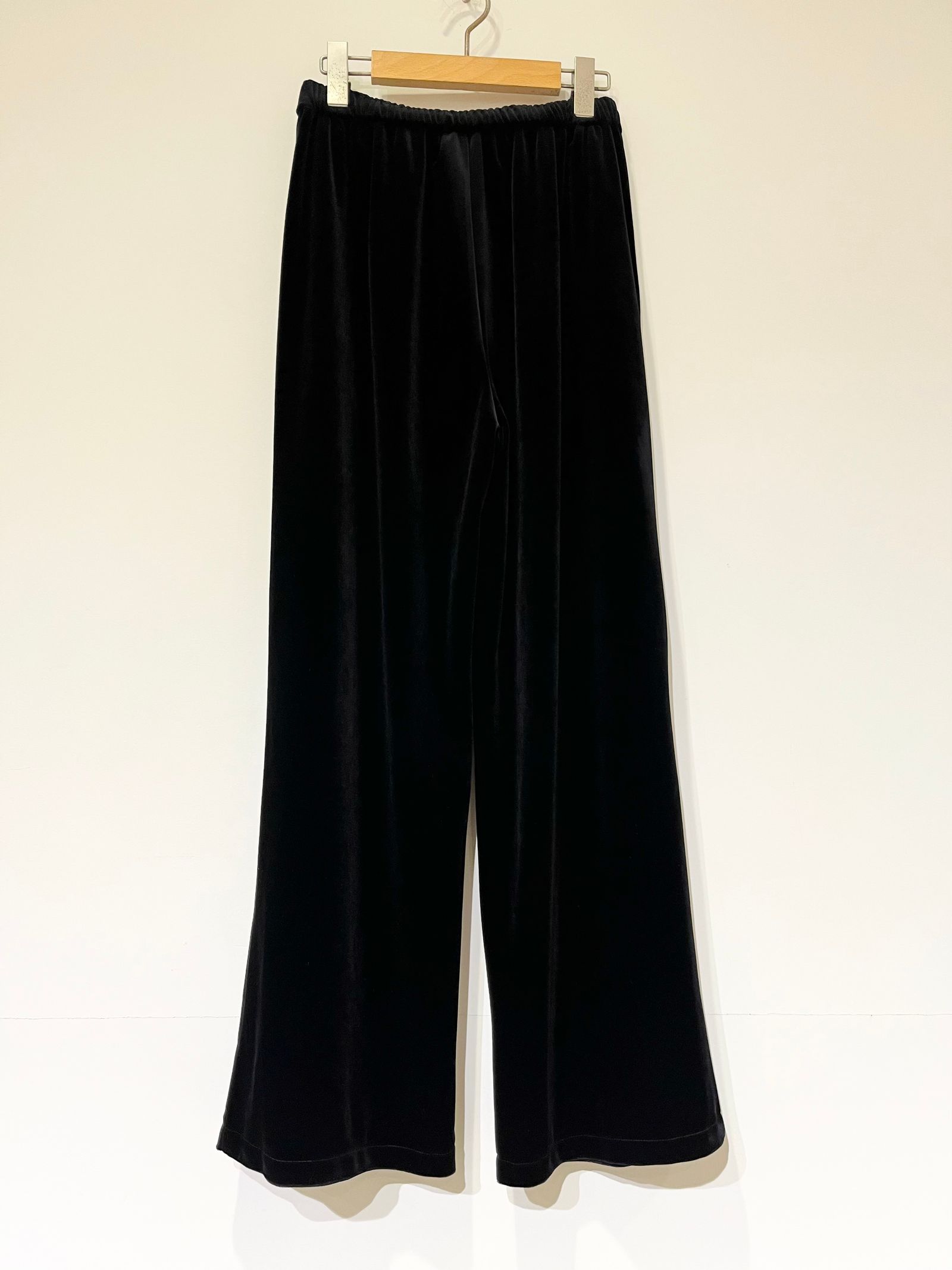 Chantique Velour Pants / ベロアパンツ / ブラック