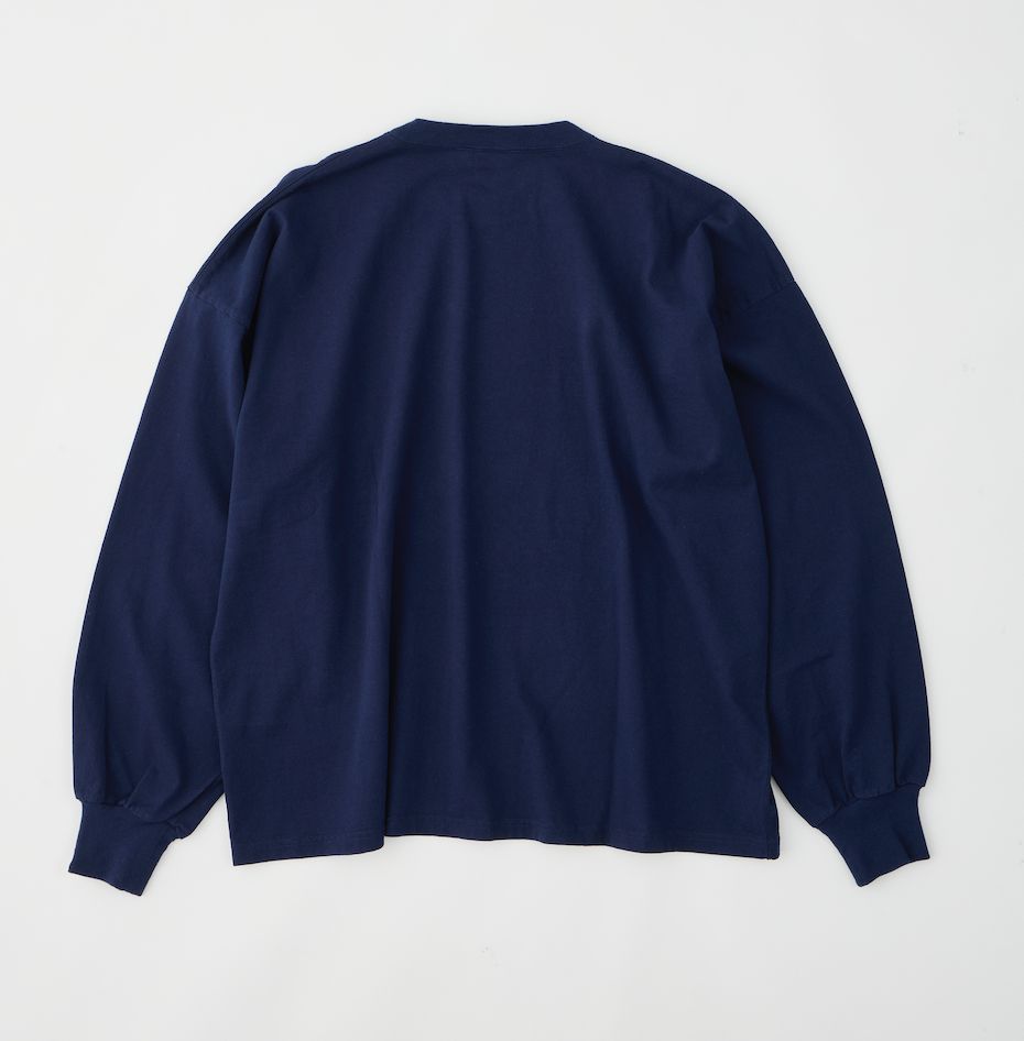BIRD LONG TEE / プリントロンT / ネイビー