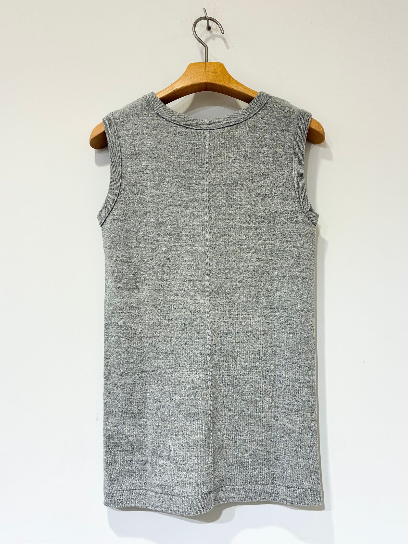 CIRCULAR RIB SLEEVELESS / ノースリーブトップス / タンクトップ / グレー