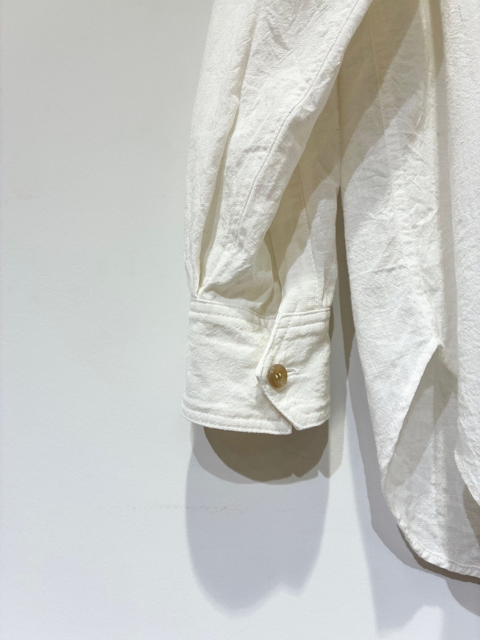 White Shirt / コットンサファリシャツ / ホワイト