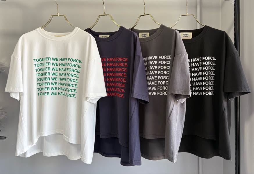 TOGETHER logo-TEE / ロゴTシャツ / ネイビー