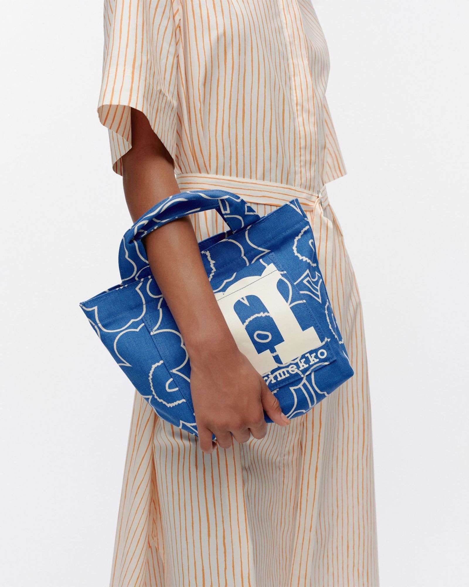 Mono Mini Tote Piirto Unikko / トートバッグ / ブルー